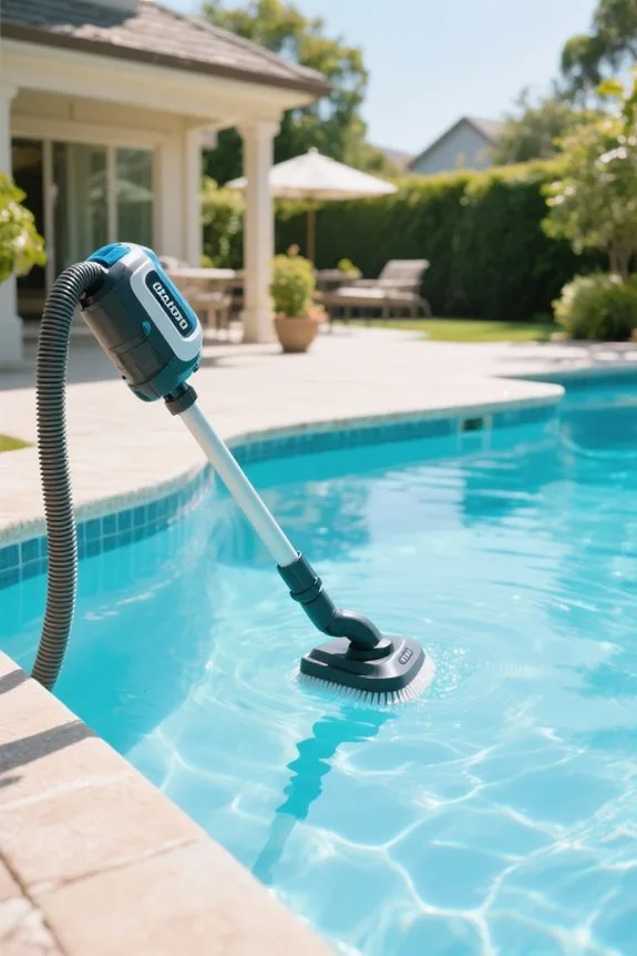 top above ground pool vacuums