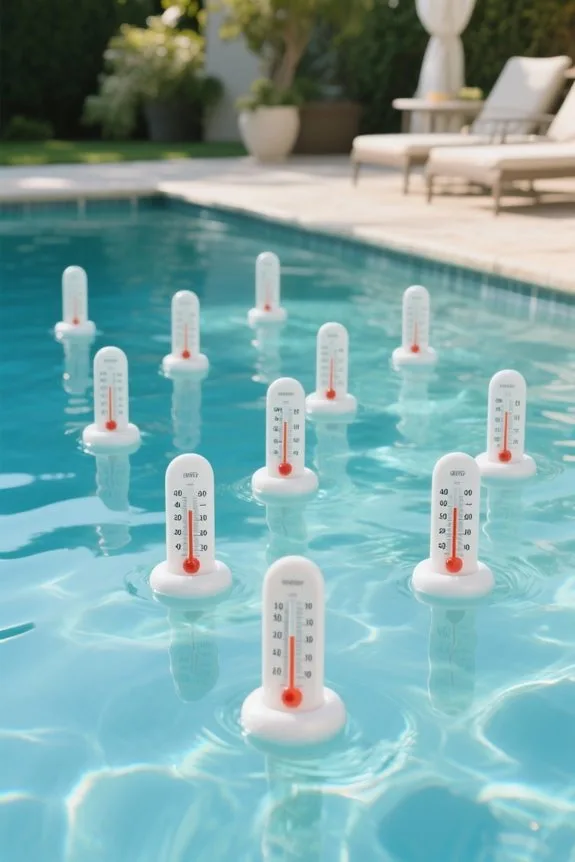 top floating pool thermometers