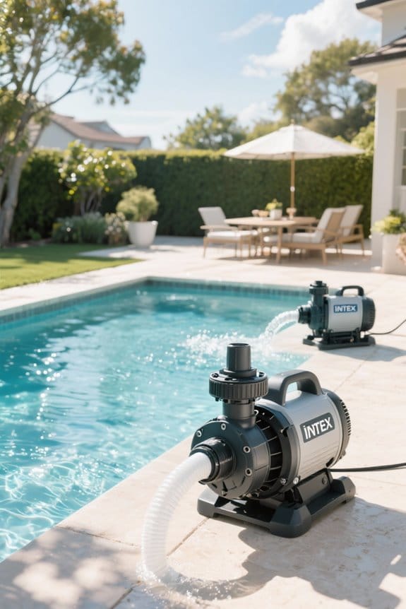 top intex pool pumps