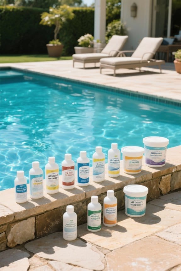 top pool alkalinity products
