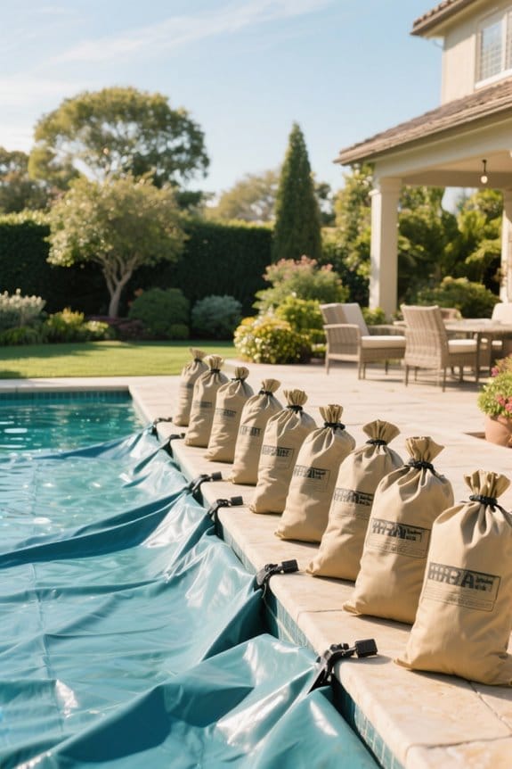 top pool cover accessories
