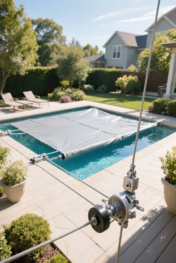 top pool cover accessories
