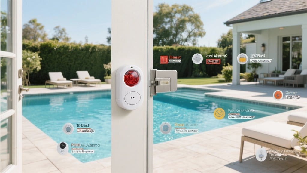 top pool door alarms