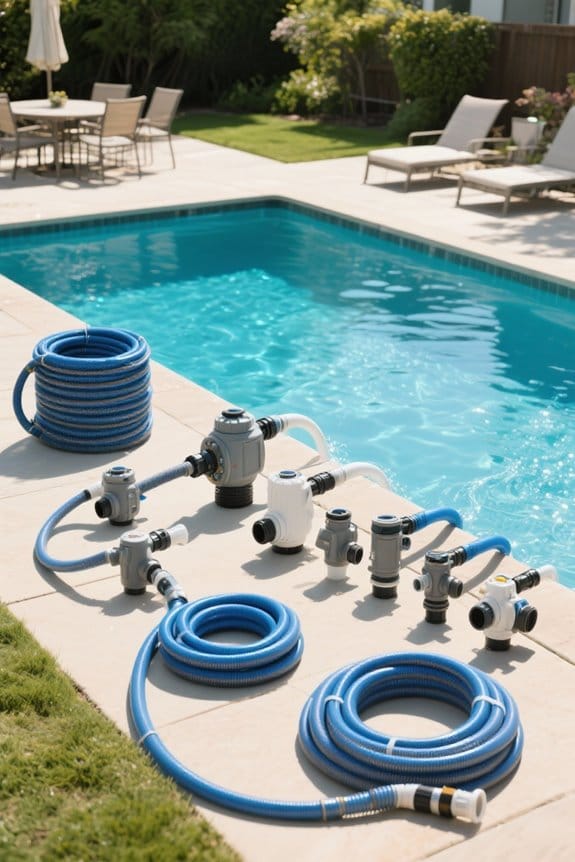 top pool hose kits