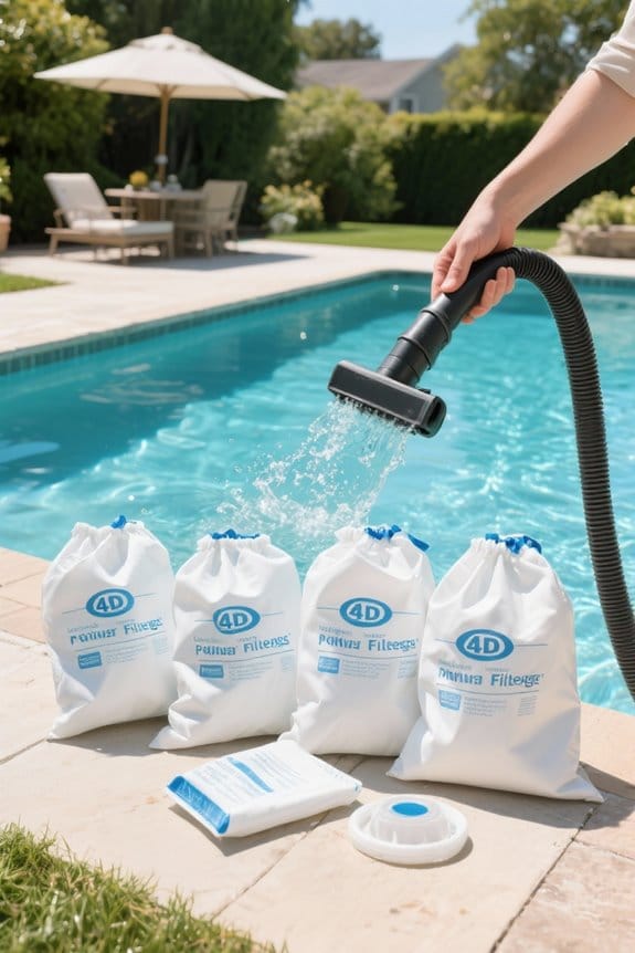 top pool vacuum bags