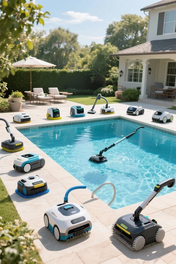 top pool vacuum robots