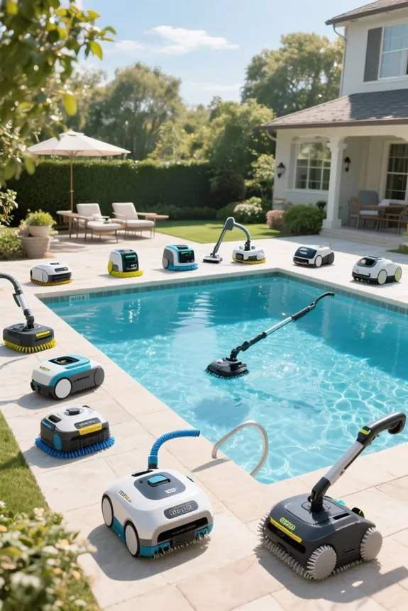 top pool vacuum robots