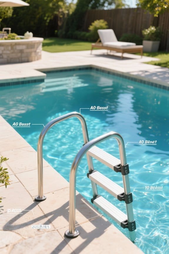 top rated pool ladders