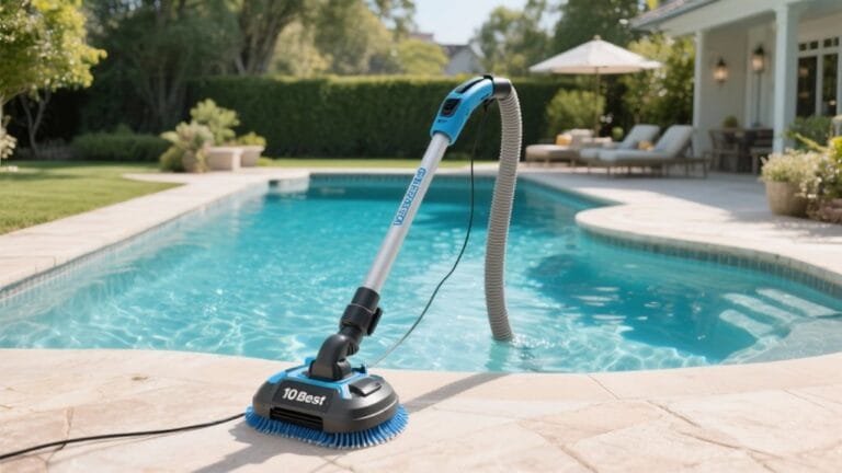 top silt pool vacuums
