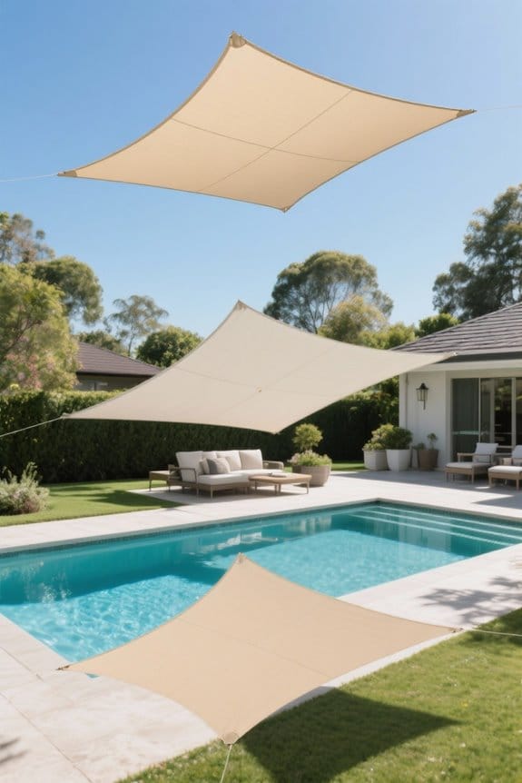 top square shade sails