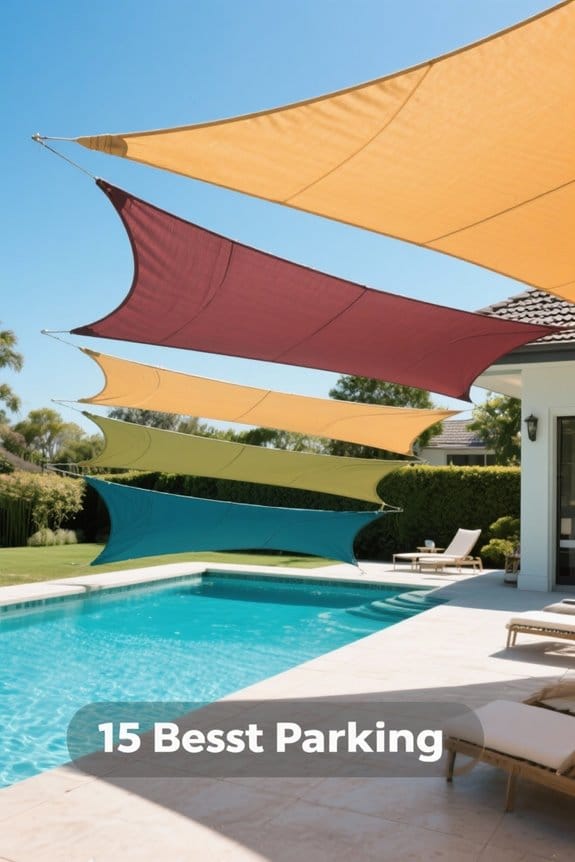 top stylish parking sails