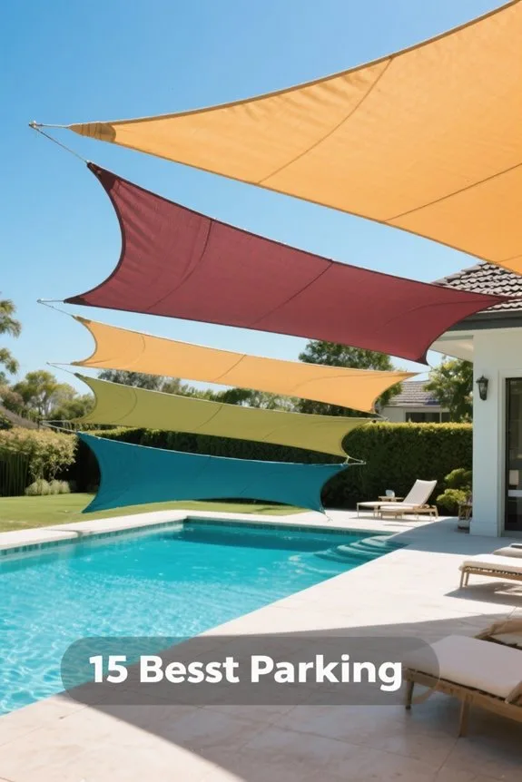 top stylish parking sails