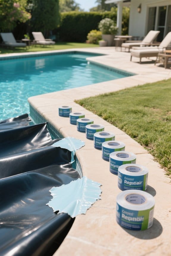 top waterproof pool repair tapes