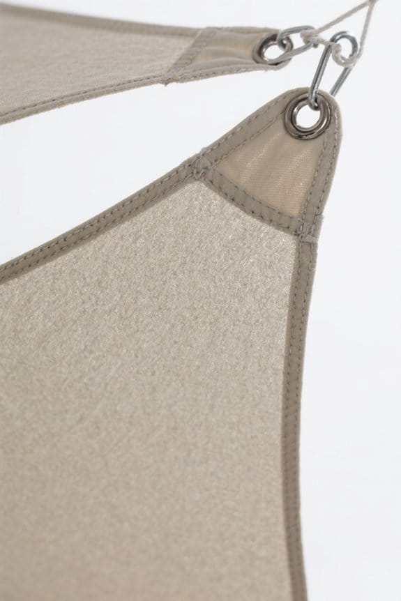 triangular shade sails installation