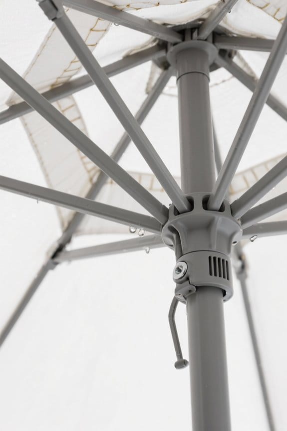 umbrella size and material