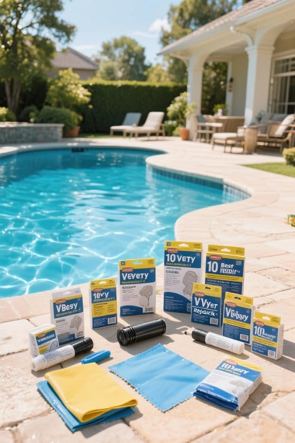 vinyl pool leak repair kits
