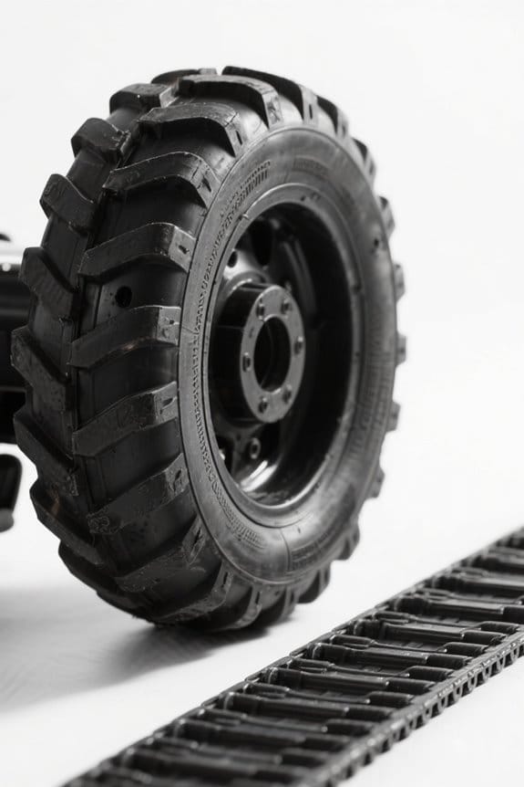 wheels versus tracks comparison
