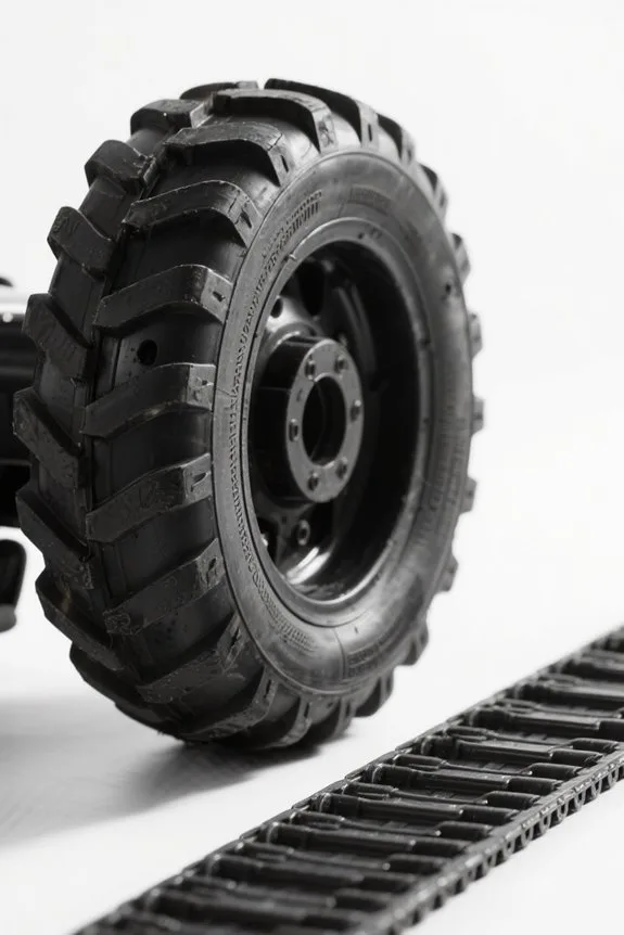 wheels versus tracks comparison