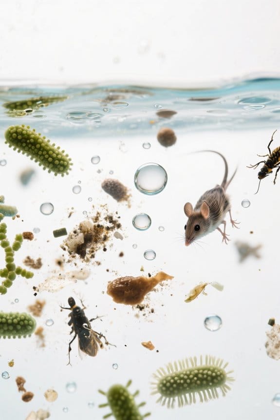 wildlife contamination pool risks